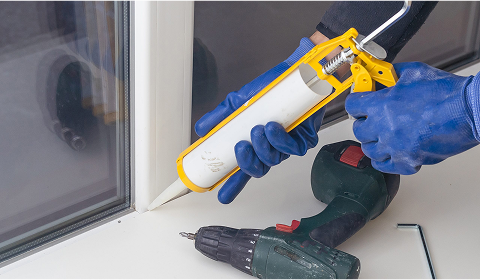Professionele afdichting van kunststof kozijnen