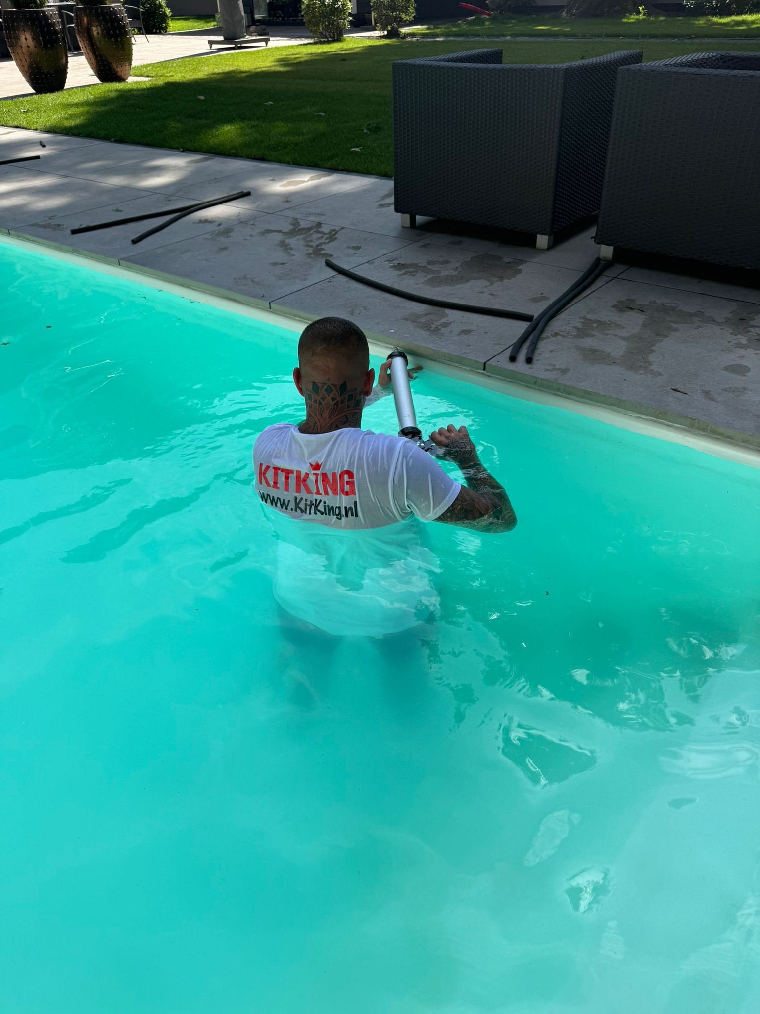 onderhoud zwembad kitwerk door KitKing