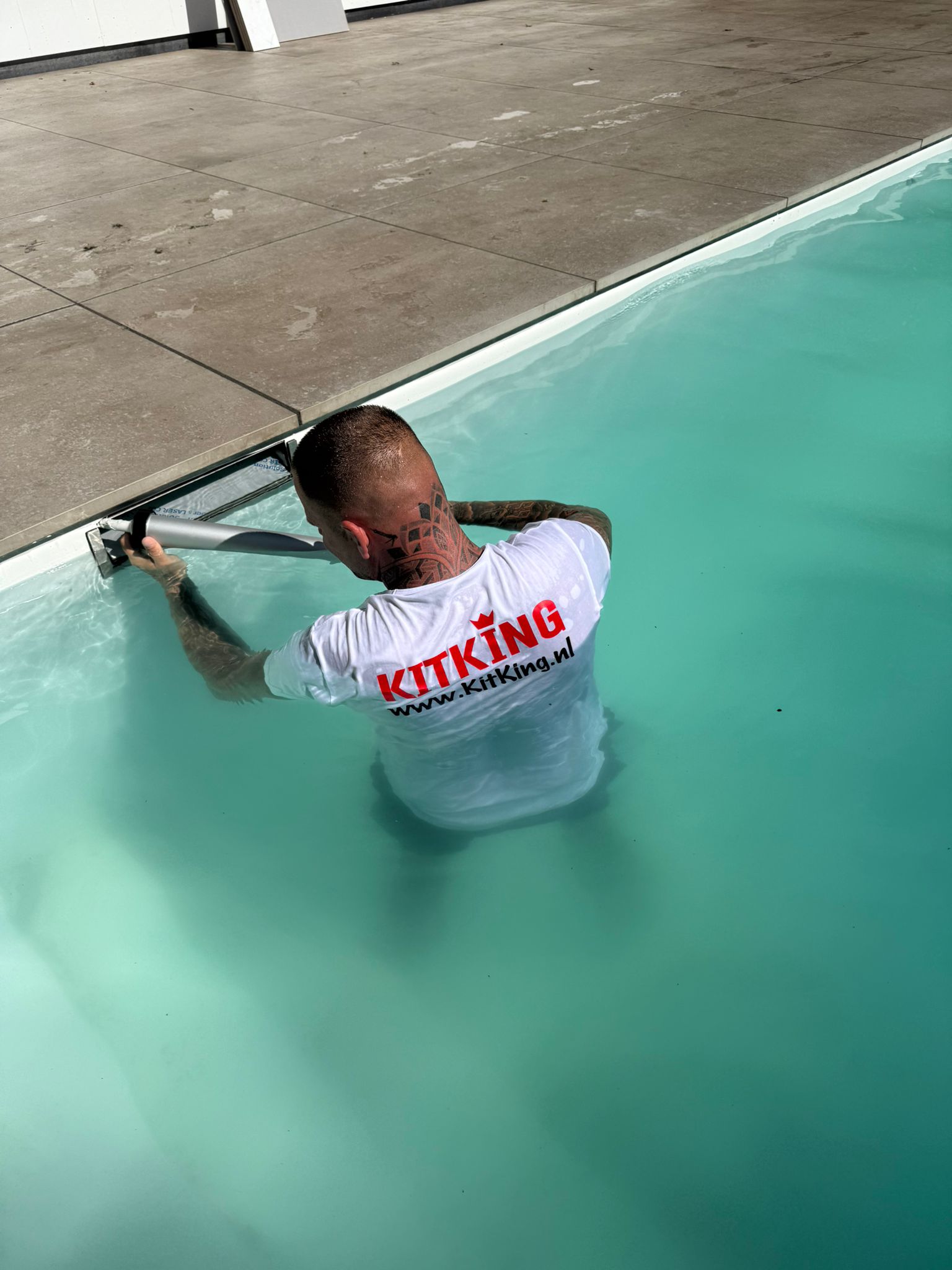 zwembad kitwerk kitking door KitKing